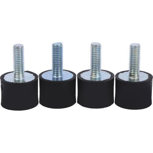 4PCS/Set M6/M8 Mounts Shock Absorber Anti Vibration Silentblock Bobbins For Car Air Compressors Diesel Engines Gasoline Engines