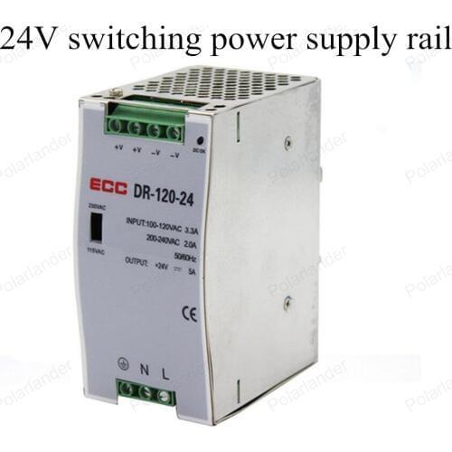 AC/DC 24V 120W dual output power supply Voltage For Transformer Switch Power Supply rail Adapter Driver for Light LED Strip