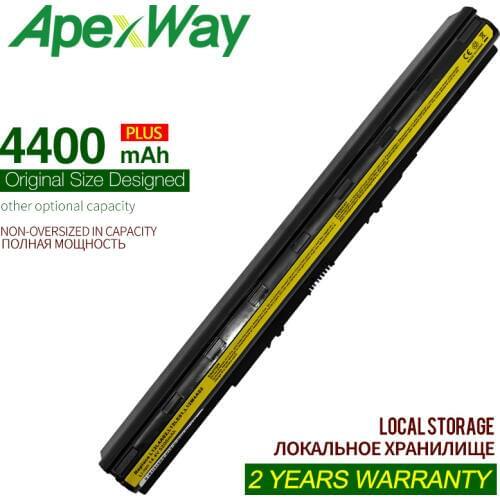 ApexWay 4400mAh 8C l12m4e01 battery for lenovo g505s z50-70 g50-45 g500s ideapad z710 L12L4A02 L12M4A02 L12M4E01L12S4A02