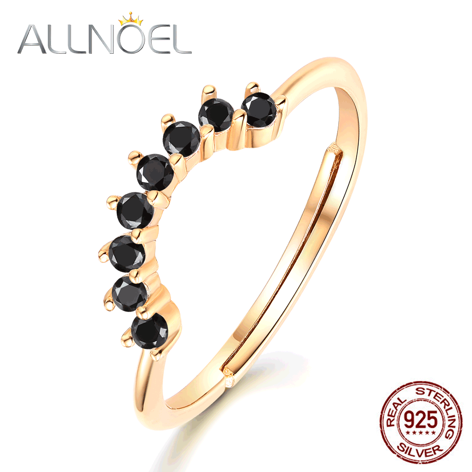 ALLNOEL Rings With Diamonds