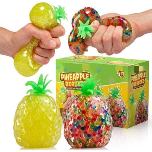 Anti Stress Toys Soft Pineapple Ball Stress Relief Toy For Children Adult Fidget Squishy Antistress Creativity Sensory Toy Gift