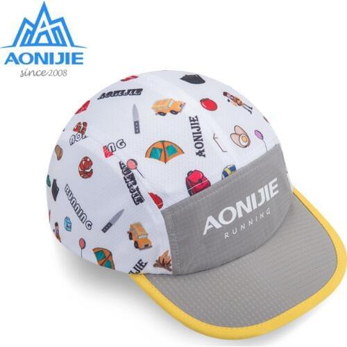 AONIJIE Foldable Soft Mesh Sun Visor Sports Cap Hat Breathable Gorras Mujer Beach Golf Fishing Marathon Running Cycling Trail