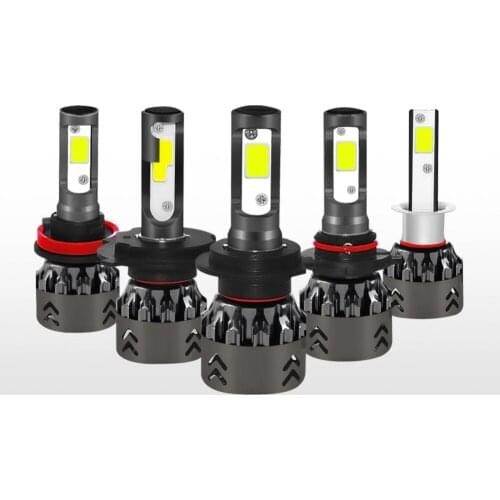 AUMOHALL LED Car Headlight Bulbs H7/H8/H9/H4/H11/H10/9005/9006/9003/HB4/HB2 6000K Led automotivo