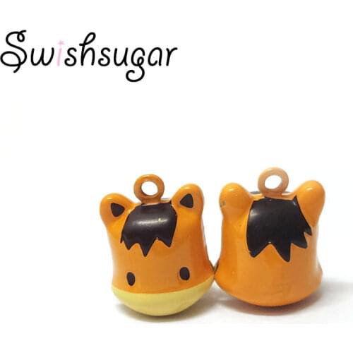 Wholesale Enamel Horse Copper Bell Charms Christmas Ornament Celebrate Bells Pendant