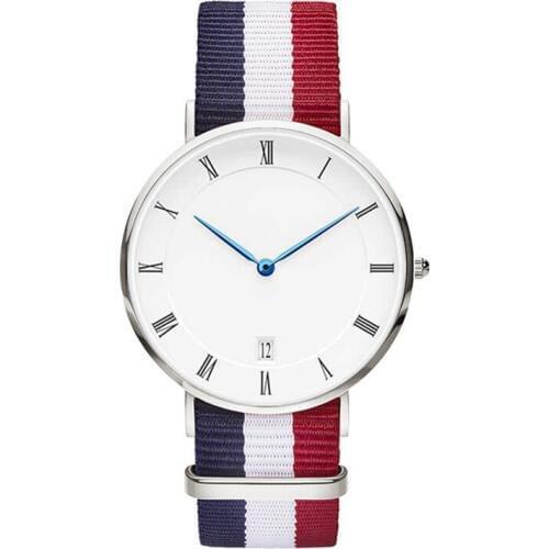 Hot Sale Nylon Strap Style Complete Calendar Quartz Women Watch Top Brand Watches Fashion Casual Fashion Wrist Watch Relojes