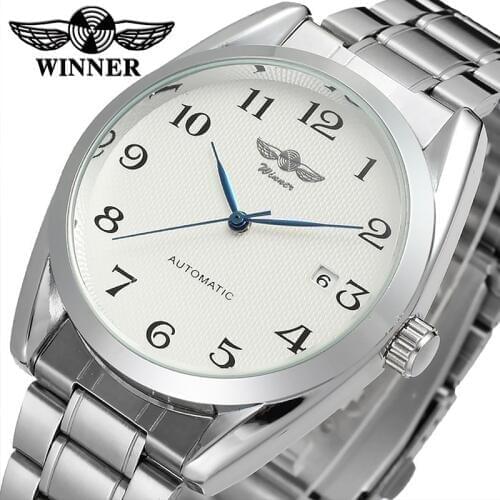 Langley Mens Stainless Steel Watch