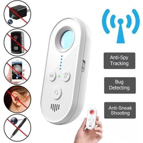 Multi-function Anti-Spy Detector Camera GSM Audio Bug Finder GPS Signal RF Tracker Detect Eavesdropper Protect Privacy Scanner