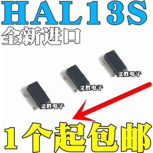 New and original HAL13S All Low power consumption and high sensitivity magnetic control switch chip SOT23