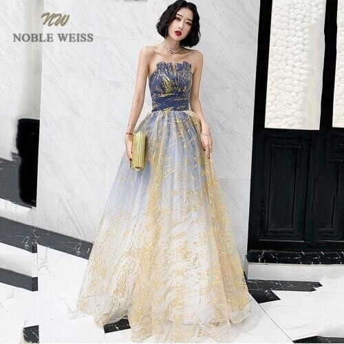 Long Prom Dresses Vestidos De Fiesta Floor-Length A-Line Prom Long Elegant Dresses Sexy Prom Dress