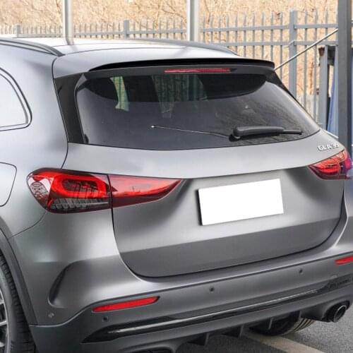 It is applicable to the modification of the spoiler exterior of Mercedes Benz gla h247 gla180 200 gla35 AMG tail top wing