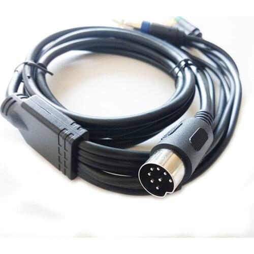 RGB/RGBS Composite Cable Cord Replacement Cable for SEGA MD1 Game Console Accessories