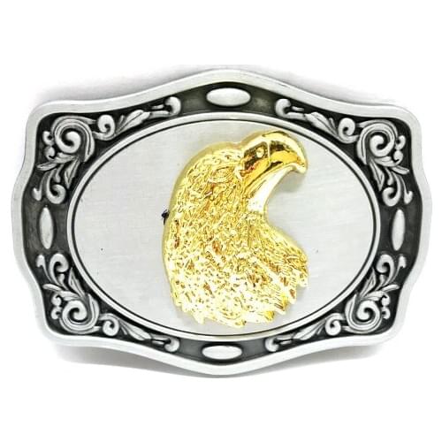 Western cowboy zinc alloy animal belt buckle gift