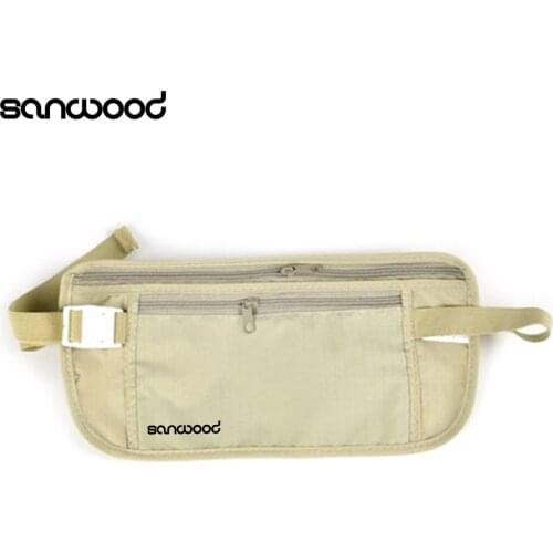 Womens Casual Traveling Storage Zipper Waist Bag