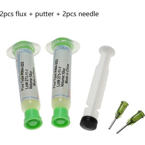 10cc 223 High purity Solder Paste Flux Grease Solde BGA PCB No-Clean Solder Welding Advanced Oil Flux Grease Soldering Repair