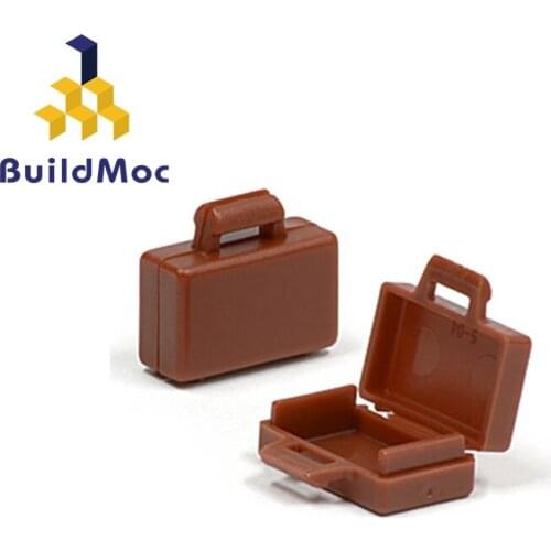 BuildMOC Compatible Assembles Particles 4449 suitcase Building Blocks Parts DIY electric Educational Cre