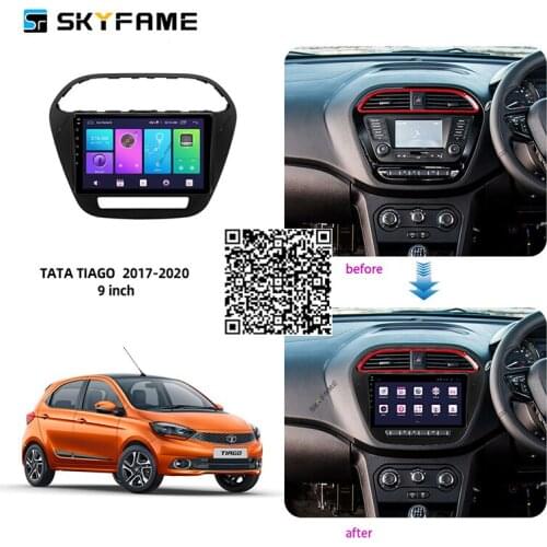 For TATA Tiago 2017-2020 Car Radio Stereo Android Multimedia System GPS Navigation DVD Player