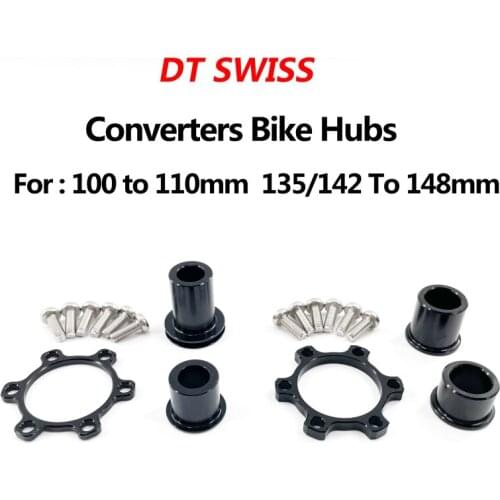 DT 350 240 370 1501 bicycle flower drum front and rear wheel conversion seat, 100mm to 110mm, 142mm to 148mm, converter boost