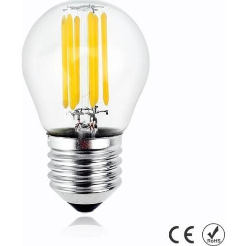 E 27 LED Edison Light Decorative Light G 45 AC 220 V High Brightness 4 W / 6 W White / Warm White LED Indoor Lighting Retro