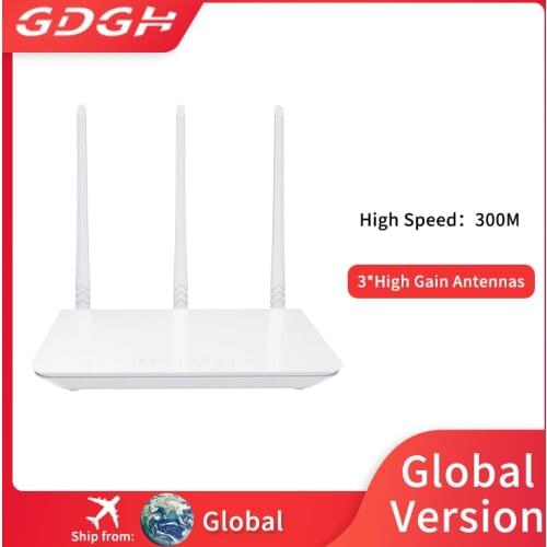 F3 300Mbps Wireless WiFi Router Wi-Fi Repeater,Multi Language Firmware,Router/WISP/Repeater/AP Mode,1WAN+3LAN RJ45 Ports