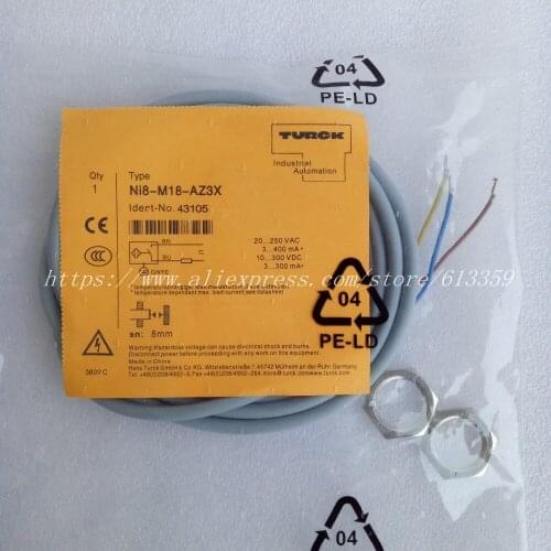 NI8-M18-AZ3X NI8-M18-RZ3X Turck New High Quality Proximity Switch sensor