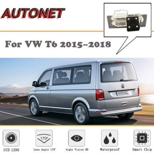 AUTONET Rear View camera For VW T6 Transporter/Caravelle/Multivan 2015~2019/CCD/Night Vision/Reverse Camera/license plate camera