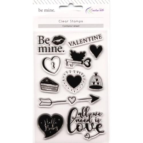 CRZCrafter Clear Stamps Seal Transparent Silicone Tools DIY Crafts Reusable For Scrapbooking Cardmaking Journal Decorations