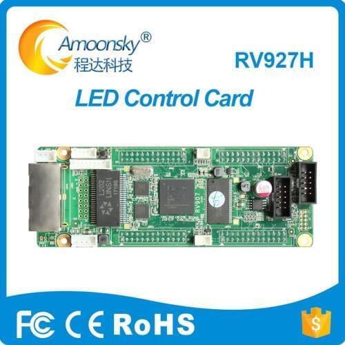Linsn RV927H led control receiving card for Stadium LED Display Panel Size 500*500mm p2.6