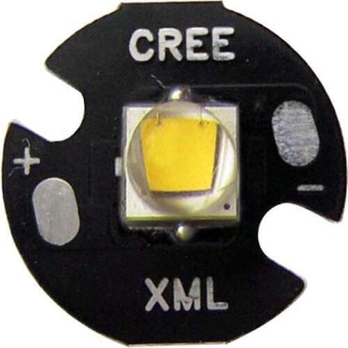 10W Original CREE XML L2 (new gen of T6) Warm White 3000K Flashlight LED light lamp Part With 16mm Round Base
