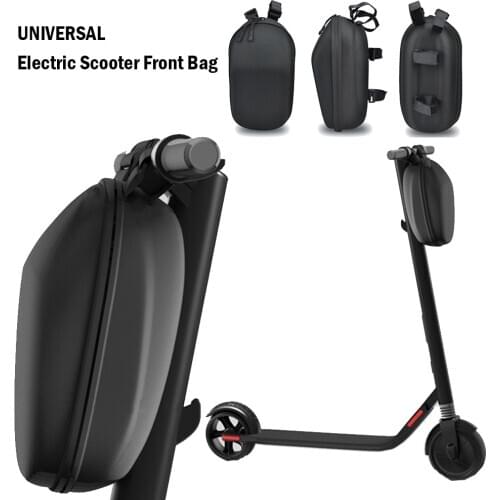 Electric Scooter Front Bag For Xiaomi Mijia M365 Replacement Head Handle Bag Zipper Up EVA Ninebot Tool Storage Hanging Bag
