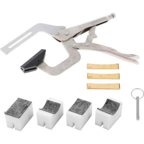 Professional Guitar Repair Luthier Tool Fret Press Caul with Inserts