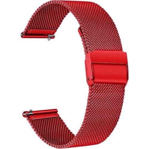 Mesh watch band For Samsung Galaxy watch Active 2 44mm 40mm/46mm/42mm/3 Gear S3 20mm 22mm Huawei watch GT/2/2e/Pro strap