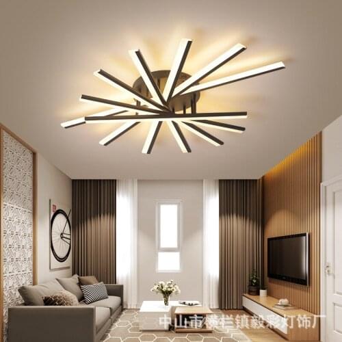 Nordic Living Room Lamp Creative Personality Led Ceiling Lamp Bedroom Simple Modern Atmosphere Clothing Store Coffee Shop Lamps