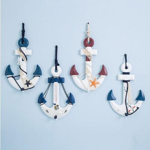 Wooden Rudder Lifebuoy Wall Decoration Nautical Theme Party Decoration Mediterranean Style Room decoration Box For Boys