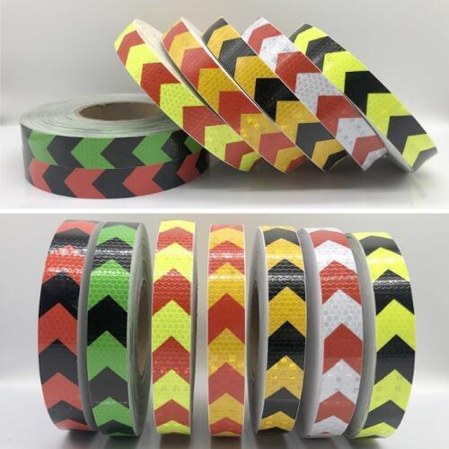 Bicycle Body Reflective Safety Stickers Night Driving Waterproof Wide Reflective Stickers Warning Tape Bicycle Accessories