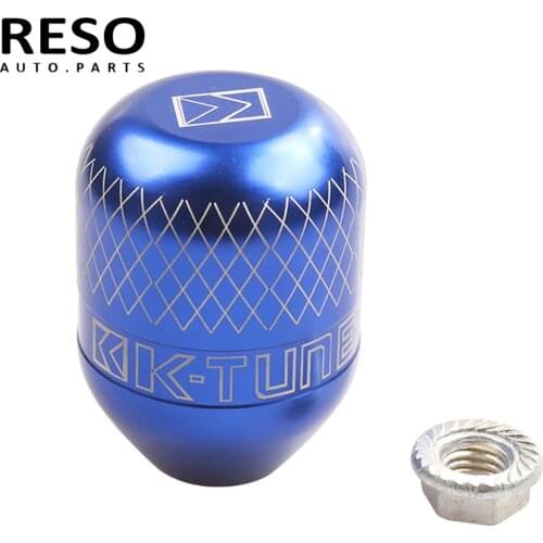 RESO-Universal Carving Gear Shift Knob M10x1.5 Thread Manual Aluminum For K Tuned
