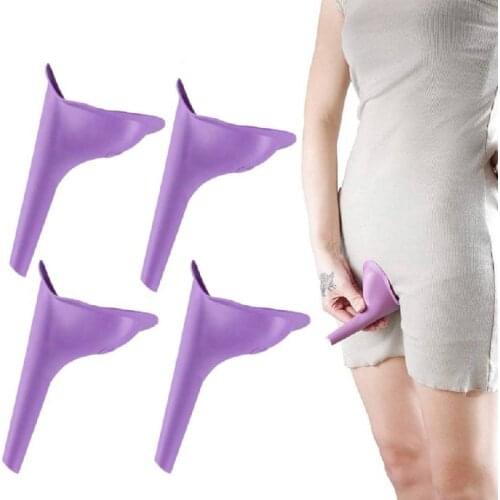 Female Urination Device Portable Female Urinal Women Pee Funnel Outdoor Standing Pee Toilet Device for Camping Travel Activities