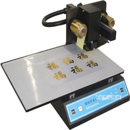 1 PC ADL-3050A Automatic hot foil stamping machine, 300 dpi Pvc label making machine, Digital Printer