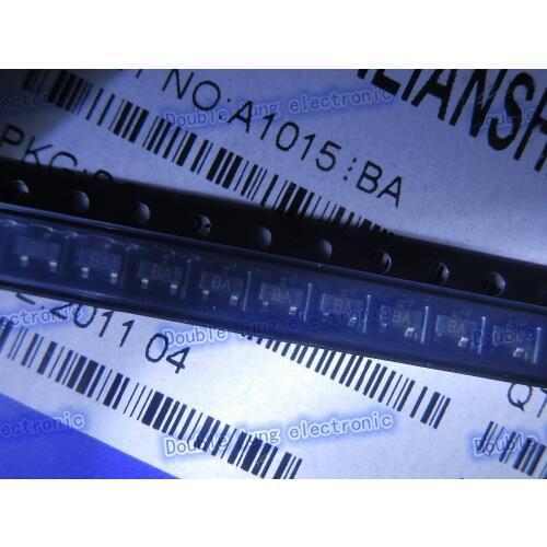 1000PCS/LOT 2SA1015 MARKING: BA 0.15A/50V SOT23 PNP SILICON TRANSISTOR