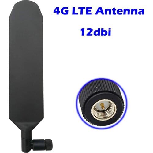 4G 3G Antenna Wifi 12dbi Omni Directional GSM SMA Connecter for Verizon Sprint T-Mobile,Modem Extender Wireless Router Cellular