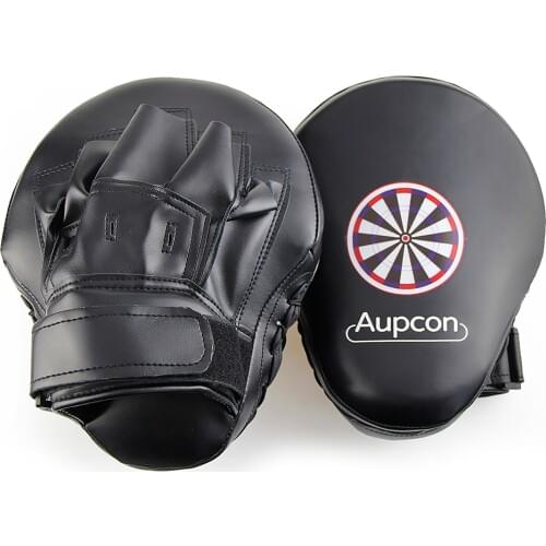 AUPCON Boxing Pads for Muay Thai Kick Boxing Gloves Training PU Foam Boxer Target Pad