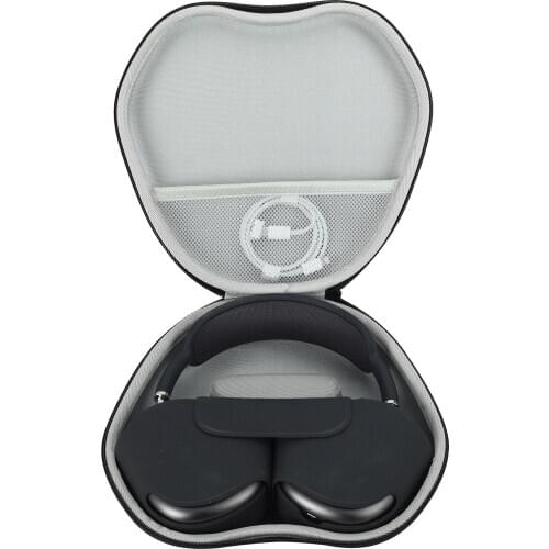 UltraShell Case For AirPod Max Headphones Replacement Protective Hard Shell Travel Carrying Bag With Room For Smart Case Box