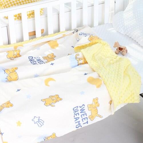 Baby Peas Soothing Blankets Children’s Cotton Comfort Duvet Kids Nursery Napping Air Conditioning Quilts Cover Case