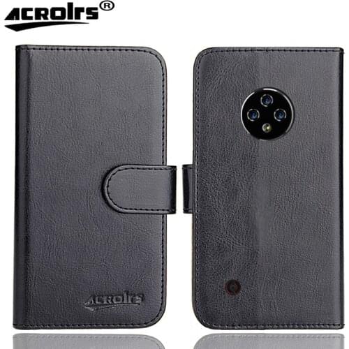Doogee S35 Case 5" 6 Colors Flip Fashion Soft Leather Doogee S35 Case Exclusive Phone Cover Cases Wallet