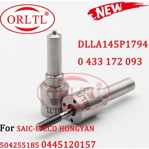 ORLTL Nozzle DLLA145P1794 Common Rail Fuel Injector Nozzle DLLA 145 P 1794 OEM 0 433 172 093 for 0 445 120 157 and 504255185