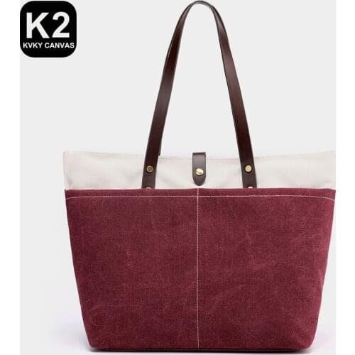 Leisure Canvas Shopping Handbags Travel Lady Handbags Canvas Crossbody Bag Women Shoulder Bag Travel Girl Casual Bags for Women