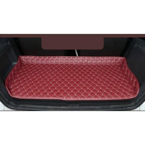 Leather car trunk mat cargo liner for mercedes benz smart fortwo 2007 2014 2013 2012 2011 2010 2009 2008 w451 451