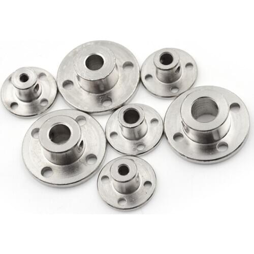 3/4/5/6/7/8/10mm R11 Rigid Flange Coupling Iron Motor Guide Shaft Coupler Motor Connector Set Power Transmission Parts Hardware