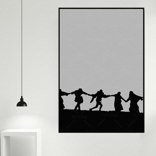 Ingmar Bergman s Seventh Seal Wall Art Canvas painting Print Wall Poster Art home room Decor frame