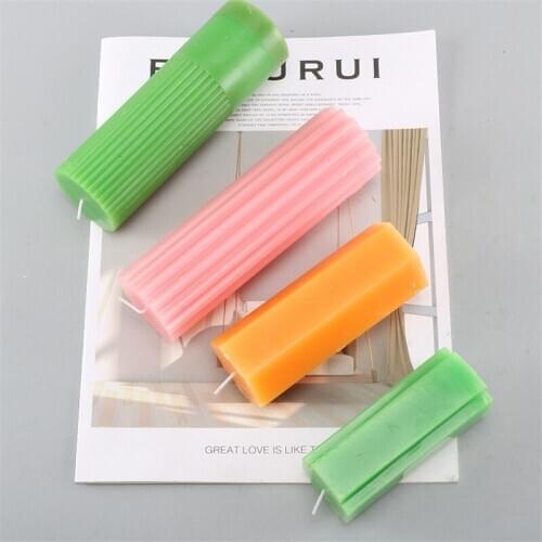 Processing Custom Candle Molds, Homemade Hexagonal Candle Molds, Making Wax Slices, Silicone Candle Utensils