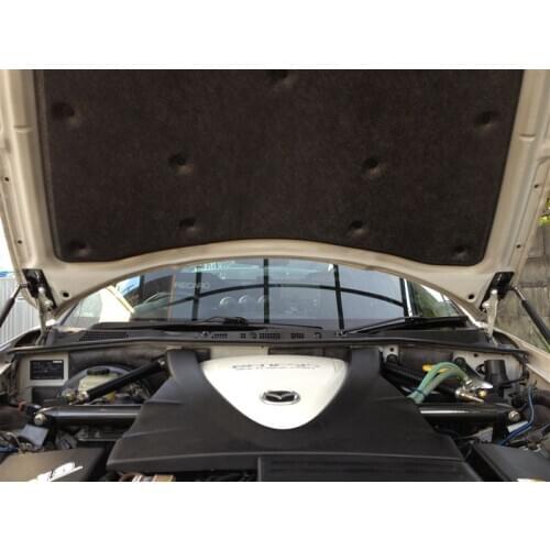 For Mazda RX-8 SE3P 2003-2012 Front Bonnet Hood Modify Gas Struts Carbon Fiber Spring Damper Lift Support Absorber